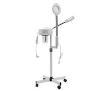 Evaporatore viso 2 in 1 LED per la pulizia del viso, sauna facciale, ingrandimento 750 W, per la pulizia del viso, lampada a vapore, vaporizzatore caldo vaporizzatore vaporizzatore