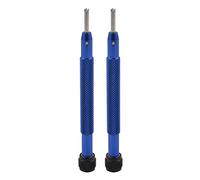 Evarbuild 2 x 5 punte 2,75 mm lame cacciavite per Richard Change cinturino in gomma cassa lunetta, Blu, Five prongs