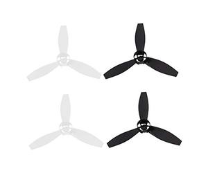 Evarbuild 4 Eliche Accessori Lame di Ricambio per Parrot Bebop 2 Drone Nero