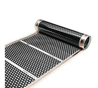 Evarbuild Pavimento riscaldato, 50 x 2 m, riscaldamento elettrico a infrarossi, pavimento riscaldato, pellicola 220 V