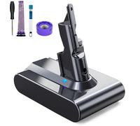 EVARY 6000mAh V7 Batteria per Dyson V7 SV11 Batteria di Ricambio Compatibile con Dyson Absolute Animal Motorhead Trigger Car+Boat Fluffy HEPA