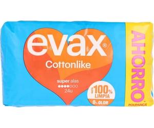 EVAX Cottonlike Compresas Super Alas 24 U per chi cerca qualità e praticità, per uso pratico e risultati affidabili