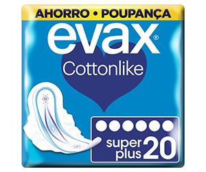 Evax Cottonlike Superplus-Assorbenti Ali, Confezione Da 20-30 Gr