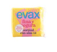 Evax Fina&Segura Compresas Alas Normal 12 Un