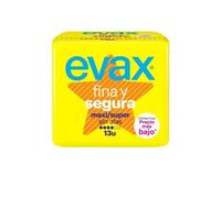 Evax Fina&Segura Compresas Maxi 13 Un