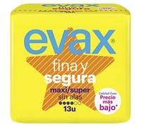 Evax Fina&Segura Compresas Maxi 13 Un