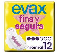 Evax Normal Fine e Sicure Assorbenti Sanitari con Ali 12-Pezzi