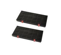 EVAYP 2x Filtro a Carbone Attivo Compatibile con AEG Electrolux 9029793669 Bauknecht DKF24 Elica CFC0141729 Zanussi KLF60/80 Typ150 Siemens LZ33900 Whirlpool 484000008580 Bosch 00460450 Cappe cucina