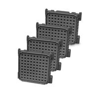 EVAYP 4x Filtro a Carbone Attivo Compatibile con Liebherr 7440021 9096989 9882460 988246000 Filtro dell'aria per frigorifero e refrigeratore per vino