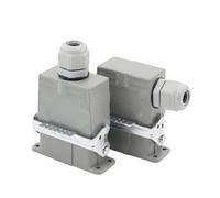 EVDHXG 1 pz HDC-HA-10/16 Connettore Piccolo for carichi Pesanti Presa Impermeabile for Aviazione 250 V 16 A(16 Core Side Line)