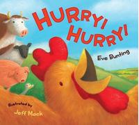 Eve Bunting Hurry Hurry Board Book (Libro di cartone)