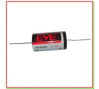 EVE ER 34615-CNA Batteria Pila Litio 3,6V Li-SoCl2 STD BA Torcia D fili saldare