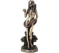 Eve in The Garden of Eden - Statua in bronzo Cold Cast 24 cm