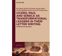 Eve-Marie Becker Henri Cicero, Paul and Seneca as Transforma (Copertina rigida)