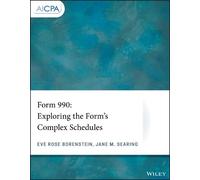 Eve Rose Borenstein Jane M. Searing Form 990 (Tascabile) AICPA