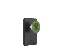 Eve Was - Serpente femminista con cornice, design retrò da giardino con mela PopSockets PopWallet per MagSafe