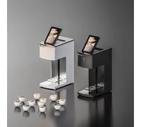 EVEBOT FC/FT4/PRO/FM1 3d Latte Art Coffee Printer Machine Automatic Beverages Food Selfie With WIFI Connection Printing Edible Ink Cartridges (FM1-B-1Brown Ink)