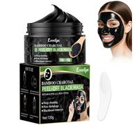 Eveellyn Maschera Nera Viso Punti Neri 120 ml Maschere Viso Peel off al Carbone