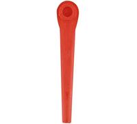 EVEHAP 100 coltelli in plastica compatibili con tagliaerba Gardena EasyCut 23/18 V, SmallCut 23/18 V, ComfortCut 23/18 V, lama di ricambio RotorCut per tagliaerba Gardena e tagliaerba