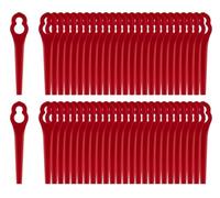 EVEHAP 100 pezzi lame di ricambio compatibili per tosaerba Einhell coltelli di ricambio tagliabordi in plastica…