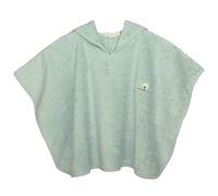 Eveil et Nature - Accappatoio a poncho, colore: celeste
