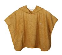 Eveil et Nature Poncho spugna 2/4 anni cotone organico ambra
