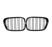 EVEKHAHHRB Griglia Paraurti Anteriore per E39 Serie 5 525i 528i 540i M5 1997-2003 51137005837 Griglia Anteriore Nera Lucida Renale Griglie da Corsa Griglie Anteriori