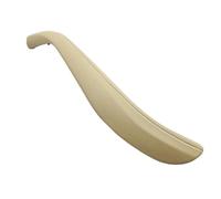 EVEKHAHHRB Leva Porta Interna per Serie 5 per G30 per G31 per G38 per F90 per M5 2017-2023 Sinistra Destra Porta Interna Maniglia Copertura Esterna in Pelle Tirante Porta Auto(Beige Right)