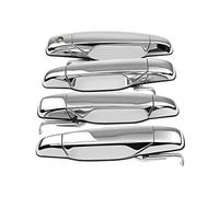 EVEKHAHHRB Maniglia Esterna Portiera 4 Pezzi Per Escalade 2500 2014 Per Yukon 2007 2008 2009 2010 2011 2012 2013 2014 Maniglia Esterna Per Portiera Auto Cromata