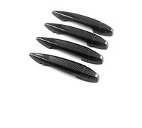 EVEKHAHHRB Maniglia Esterna Portiera 4 Pezzi Per G20 G30 G32 X1 F48 X2 F39 X3 G01 X4 G02 X5 F15 G05 G06 Serie 5 Maniglia Della Portiera Dell'auto Decorazione Esterna(C Carbon Black LHD)