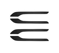 EVEKHAHHRB Maniglia Esterna Portiera 4 Pezzi Per Modello 3/Y 2017 2018 2019 2020 2021 2022 2023 2014 2025 Maniglia Della Porta Adesivo ABS Copertura Pasta Accessori Fibra Carbonio(Bright Black)