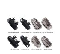 EVEKHAHHRB Maniglia Esterna Portiera 8 Pezzi Per Corolla 1998 1999 2000 2001 2002 Maniglia Porta Esterna E Interna Set 6924002030(Rear Right Passenger Side)