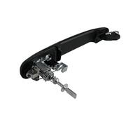 EVEKHAHHRB Maniglia Esterna Portiera Maniglie delle portiere anteriori sinistra e destra con 4 chiavi per Sharan per SEAT Alhambra Sostituisci 6N0837207D 6N0837207C 6N0837207