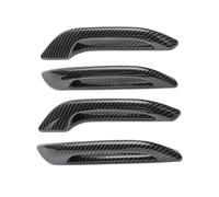 EVEKHAHHRB Maniglia Esterna Portiera Per Modello Y Per Juniper 2025 Adesivi Per Maniglie Antigelo ABS Copertura Per Modifica Auto Pomello Porta(Bright carbon 4PCS)
