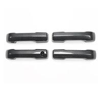 EVEKHAHHRB Maniglia Esterna Portiera Per Tundra 2022 2023 2024 Per Sequoia Maniglie Esterne Per Porte Adesivi Decorativi Accessori Esterni Migliorati Tuning Cromati(Tundra A Fiber)