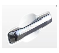 EVEKHAHHRB Maniglia Esterna Portiera Per Tundra 2022 2023 2024 Per Sequoia Maniglie Esterne Per Porte Adesivi Decorativi Accessori Esterni Migliorati Tuning Cromati(Sequoia B Silver)