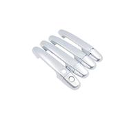 EVEKHAHHRB Maniglia Esterna Portiera Per Yaris Per Vitz XP90 2006~2011 Set di maniglie cromate copri-rivestimenti accessori per auto adesivi per stile 2007 2008 2009 2010(1 Keyhole NO Smart)