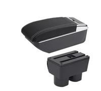 EVEKHAHHRB per Avanza per Rush Box Bracciolo Auto Scatola Portaoggetti Interni Accessori Retrofit Dedicati Bracciolo Centrale(B White Line No USB)