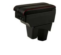 EVEKHAHHRB per City Car Bracciolo Interno Centrale Contenuto del Negozio Scatola Portaoggetti con Interfaccia USB Accessori di Ricambio Bracciolo Centrale(B Style Grey)
