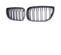 EVEKHAHHRB per E81 E87 E82 E88 20i 128i 130i 135i Griglia Anteriore A Doppia Linea con Spigoli Vivi Griglia Paraurti Anteriore(Matte Black)