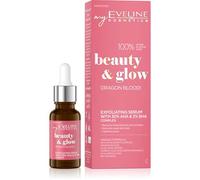 EVELINE Beauty & Glow Dragon Blood! Exfoliating Serum Soothes Inflammation Moisturizes Reduces Discoloration Complex 100% Natural Ingredients with 30% AHA & 2% BHA 18ml