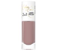 Eveline Color & Care Smalto per Unghie con Formula Nutriente 124 E