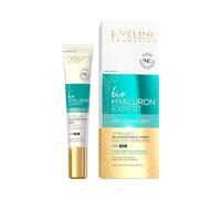 Eveline Cosmetics Bio Hyaluron Expert Crema Lifting Multi-Nutriente per Occhi e Palpebre - Riduce i Segni di Fatica, Arricchita con 6 Forme di Acido Ialuronico, Caffeina & Bakuchiol - 20 ML