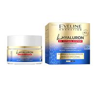 Eveline Cosmetics Biohyaluron 3xRetinol Crema Riempitiva Nutriente Ricostruente - Triplo Retinolo & 6 Forme di Acido Ialuronico - Anti-Età, Vegana, Ipoallergenica, 50 ML