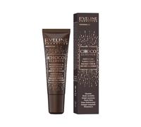 Eveline Cosmetics Choco Glamour Balsamo Labbra Siero Idratante Profondo con Burro di Karité & Squalano | Idratazione e Nutrimento Vegani
