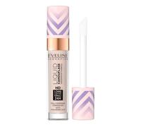Eveline Cosmetics Liquid Camouflage correttore waterproof con acido ialuronico colore 02 Light Vanilla 7,5 ml