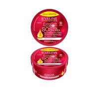 Eveline Cosmetics Extra Soft SOS 10% Urea Crema Rigenerante Intensiva Viso & Corpo con bioHYALURON PLUS COMPLEX, 175 ML