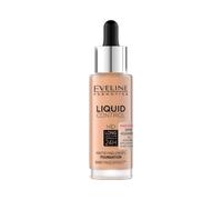 Eveline Cosmetics Fondotinta Liquid Control HD con Niacinamide, Acido Ialuronico & Collagene Vegetale - Idratazione & Copertura 24 Ore