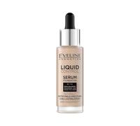 Eveline Cosmetics Fondotinta Liquid Control HD con Niacinamide, Acido Ialuronico e Collagene Vegetale - Trucco Idratante e Traspirante, Tenuta 24 Ore