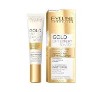 Eveline Gold Lift Expert 50-70+ crema per occhi e labbra 15 ml